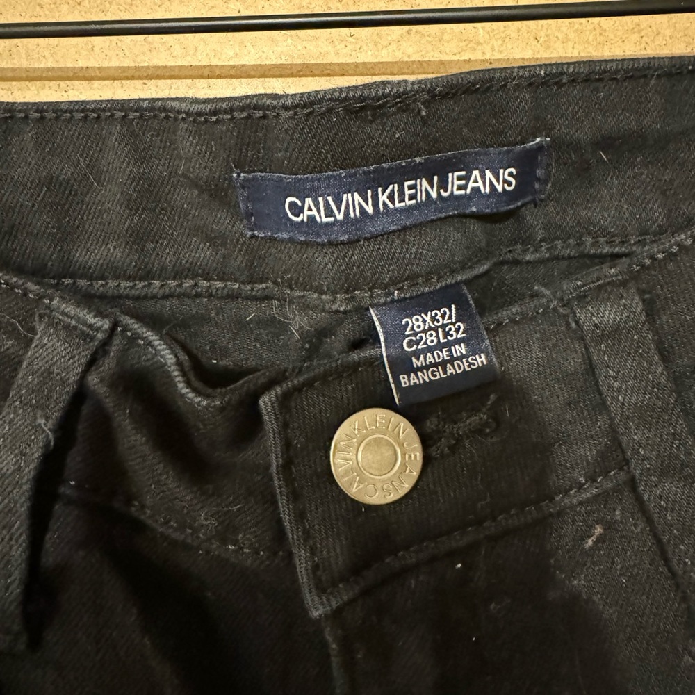 Calvin Klein Skinny fit Jeans Black